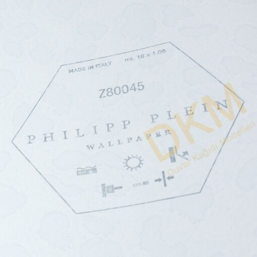 İthal Phillipp Plein Z87-1 Z80045 Deri Duvar Kağıdı 10m² - Görsel 3