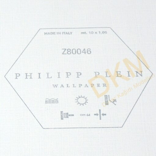 İthal Phillipp Plein Z88-1 Z80046 Düz kumaş Duvar Kağıdı 10m² - Görsel 3