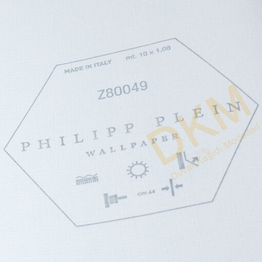 İthal Phillipp Plein Z88-1 Z80049 Düz kumaş Duvar Kağıdı 10m² - Görsel 3