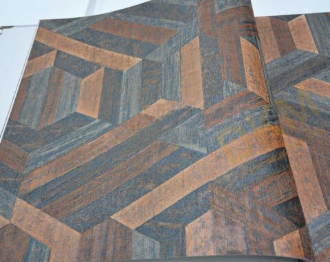 Vertu Helium 9000-1 3D geometrik Duvar Kağıdı 16m²