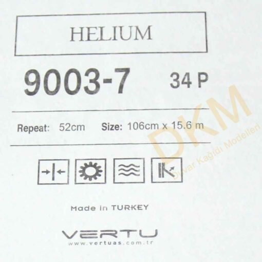 Vertu Helium 9003-7 Baklava Duvar Kağıdı 16m² - Görsel 3