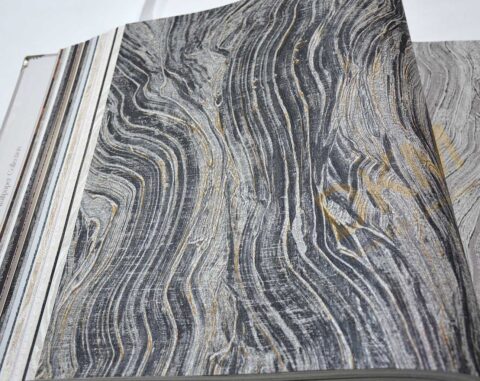 Vertu Helium 9006-4 Damarlı maden Duvar Kağıdı 16m²