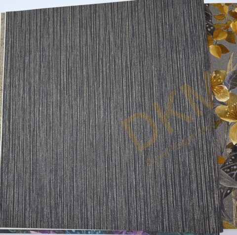 Rasch Curiosity C4-12 537741 Kesik çizgili Duvar Kağıdı 5m²