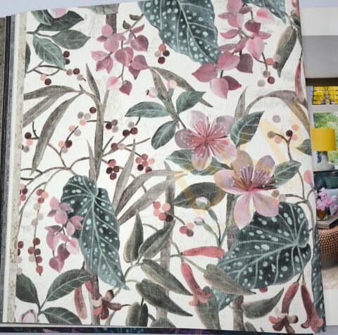 Rasch Curiosity C5-1 538212 Çiçek Duvar Kağıdı 5m²