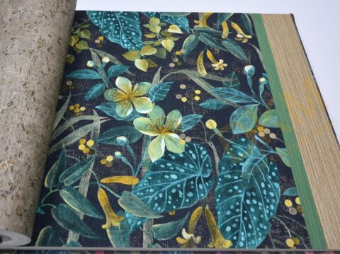 Rasch Curiosity C5-4 538243 Çiçek Duvar Kağıdı 5m²