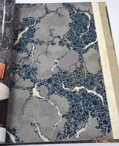 Decowall Tudor 3502-01 Damarlı parlak Duvar Kağıdı 16m²