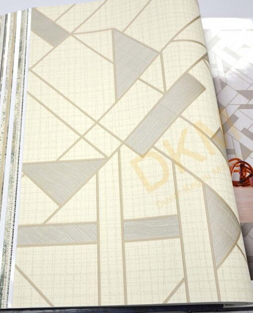Decowall Tudor 3508-02 Küçük geometrik Duvar Kağıdı 16m²
