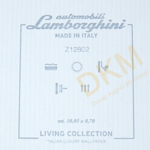 Lamborghini L2-2 Z12802 İnce şerit çizgili Duvar Kağıdı 7m² - Görsel 3
