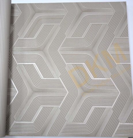 Lamborghini L11-4 Z12807 3D geometrik Duvar Kağıdı 7m²