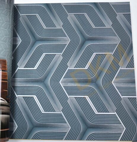 Lamborghini L11-5 Z12809 3D geometrik Duvar Kağıdı 7m²