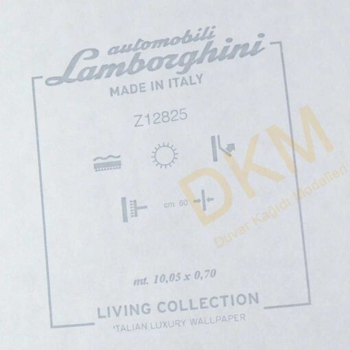 Lamborghini L5-2 Z12825 Geometrik şekiller Duvar Kağıdı 7m² - Görsel 3