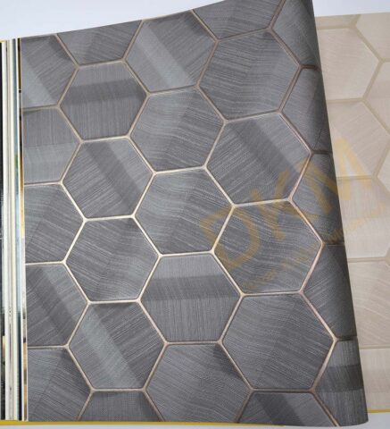 Lamborghini L5-4 Z12827 Geometrik şekiller Duvar Kağıdı 7m²