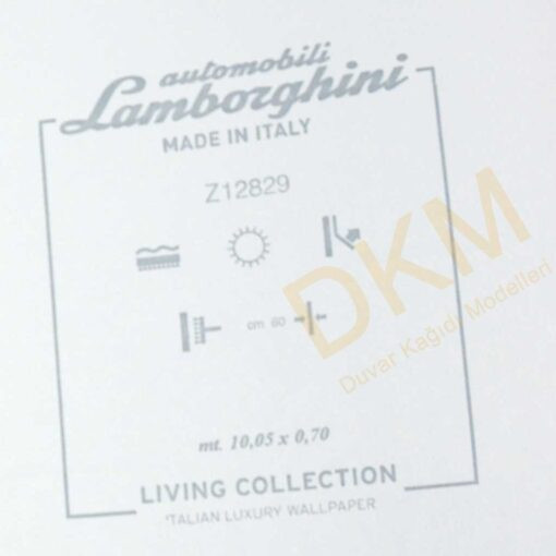 Lamborghini L5-6 Z12829 Geometrik şekiller Duvar Kağıdı 7m² - Görsel 3