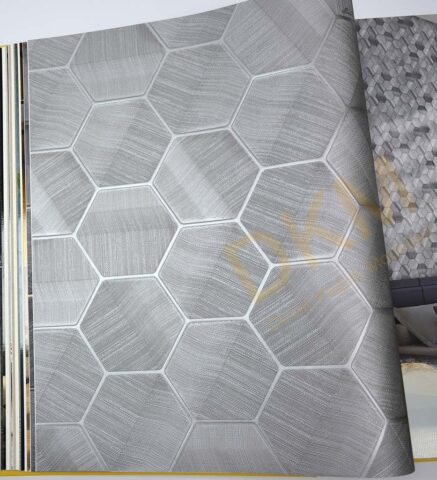 Lamborghini L5-7 Z12830 Geometrik şekiller Duvar Kağıdı 7m²