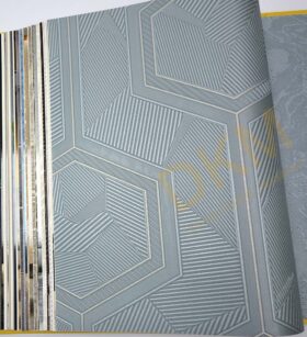 Lamborghini L9-4 Z12853 Geometrik şekiller Duvar Kağıdı 7m²