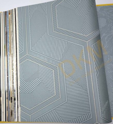 Lamborghini L9-4 Z12853 Geometrik şekiller Duvar Kağıdı 7m²