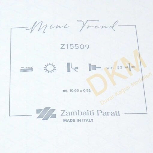 ithal Mini Trend Z3-3 Z15509 Küçük geometrik Duvar Kağıdı 5m² - Görsel 3