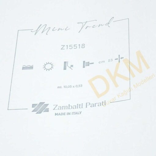 ithal Mini Trend Z4-3 Z15518 Küçük geometrik Duvar Kağıdı 5m² - Görsel 3