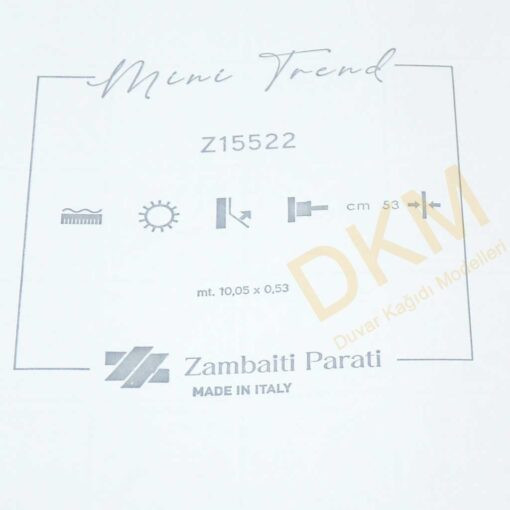 ithal Mini Trend Z4-5 Z15522 Küçük geometrik Duvar Kağıdı 5m² - Görsel 3