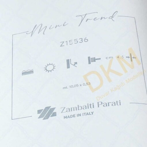ithal Mini Trend Z9-2 Z15536 Küçük geometrik Duvar Kağıdı 5m² - Görsel 3