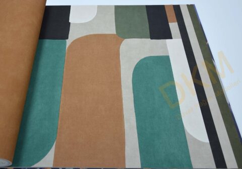 Rasch Paraiso P5-3 330526 Geometrik şekiller Duvar Kağıdı 5m²