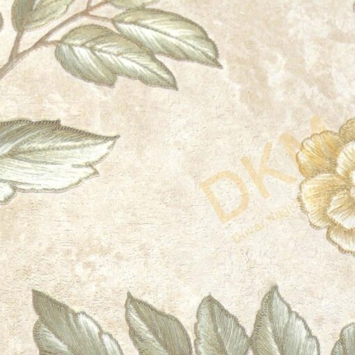 ithal Satin Flowers SF111-1 Z66801 Çiçek yaprak Duvar Kağıdı 5m² - Görsel 2