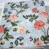 ithal Satin Flowers SF111-4 Z66807 Çiçek yaprak Duvar Kağıdı 5m²