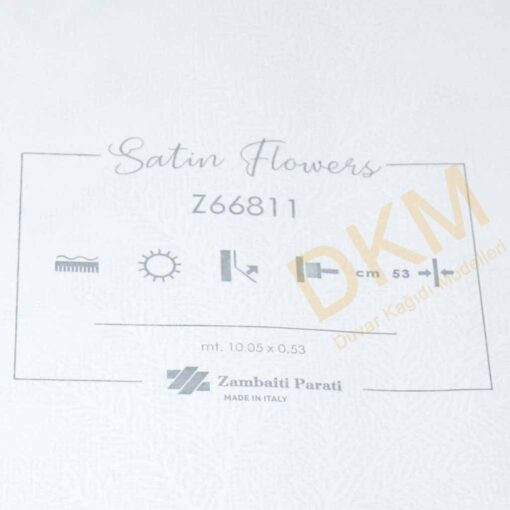 ithal Satin Flowers SF2-1 Z66811 Yaprak Duvar Kağıdı 5m² - Görsel 3