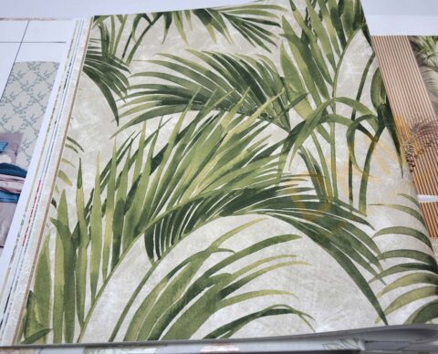 ithal Satin Flowers SF3-1 Z66821 Yaprak Duvar Kağıdı 5m²