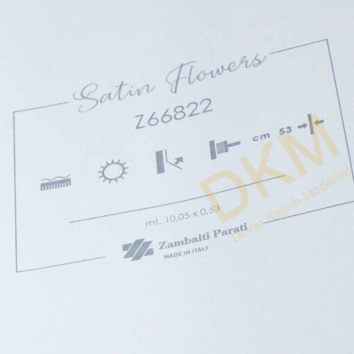 ithal Satin Flowers SF16-1 Z66822 Boyama Duvar Kağıdı 5m² - Görsel 3
