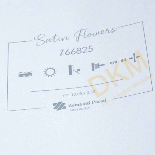 ithal Satin Flowers SF16-3 Z66825 Boyama Duvar Kağıdı 5m² - Görsel 3