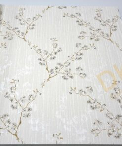 ithal Satin Flowers SF4-2 Z66832 Çiçek yaprak Duvar Kağıdı 5m²