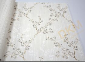ithal Satin Flowers SF4-2 Z66832 Çiçek yaprak Duvar Kağıdı 5m²