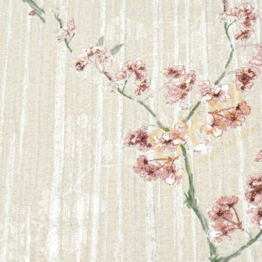 ithal Satin Flowers SF4-3 Z66833 Çiçek yaprak Duvar Kağıdı 5m² - Görsel 2