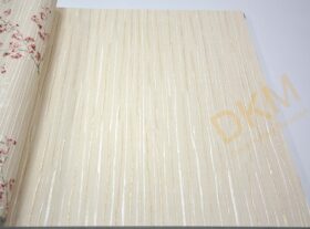 ithal Satin Flowers SF17-3 Z66834 Kesik çizgili Duvar Kağıdı 5m²
