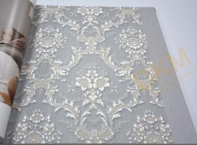 ithal Satin Flowers SF5-3 Z66841 Orta damask Duvar Kağıdı 5m²