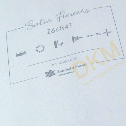 ithal Satin Flowers SF5-3 Z66841 Orta damask Duvar Kağıdı 5m² - Görsel 3
