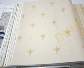 ithal Satin Flowers SF6-2 Z66849 Küçük damask Duvar Kağıdı 5m²