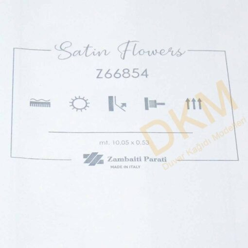 ithal Satin Flowers SF11-1 Z66854 İnce şerit çizgili Duvar Kağıdı 5m² - Görsel 3