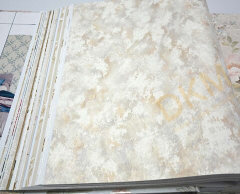 ithal Satin Flowers SF12-2 Z66862 Renkli alacalı Duvar Kağıdı 5m²