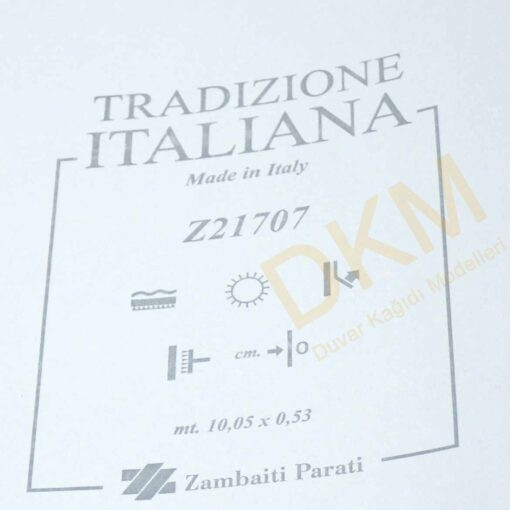 Tradizione Italiana T2-4 Z21707 Tek renk alacalı Duvar Kağıdı 5m² - Görsel 3