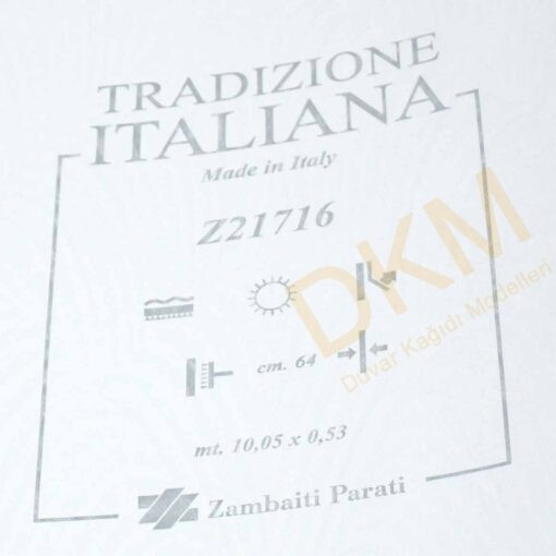 Tradizione Italiana T4-4 Z21716 Geometrik şekiller Duvar Kağıdı 5m² - Görsel 3