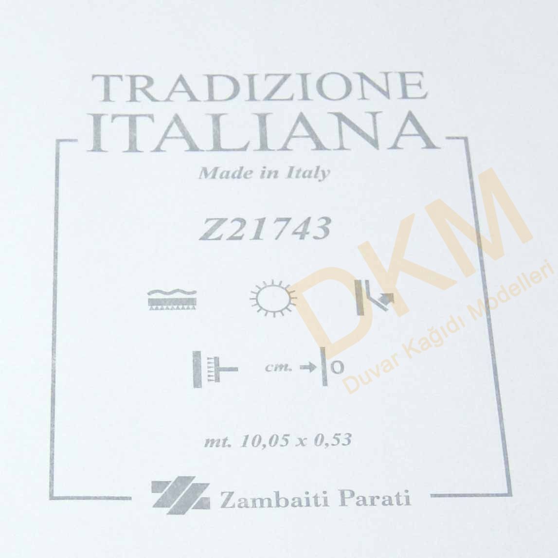 Tradizione Italiana T10-2 Z21743 İnce şerit çizgili Duvar Kağıdı 5m² - Görsel 3