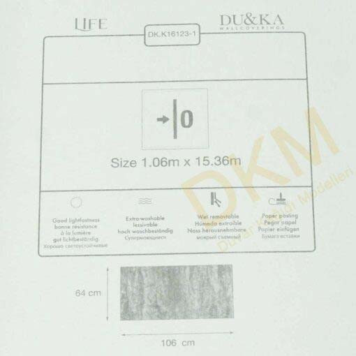 Duka Ambiance Life dk.16123-1 Parlak maden Duvar Kağıdı 16m² - Görsel 3