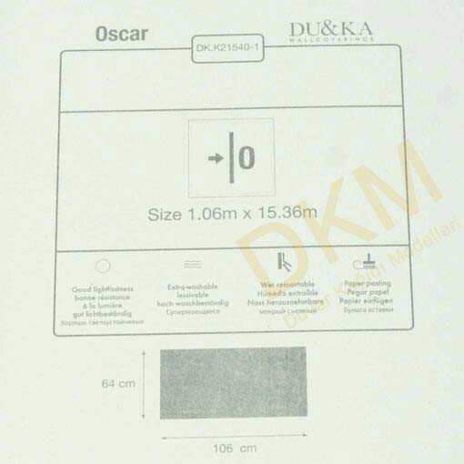 Duka Ambiance Oscar dk.21540-1 Hasır Duvar Kağıdı 16m² - Görsel 3