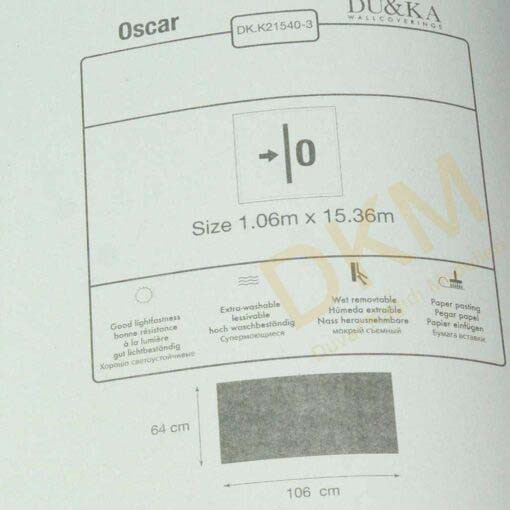 Duka Ambiance Oscar dk.21540-3 Hasır Duvar Kağıdı 16m² - Görsel 3