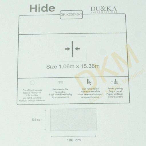 Duka Ambiance Hide dk.23240-1 Eskitme Duvar Kağıdı 16m² - Görsel 3