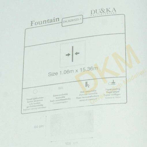Duka Ambiance Fountain dk.29123-1 Boyama Duvar Kağıdı 16m² - Görsel 3