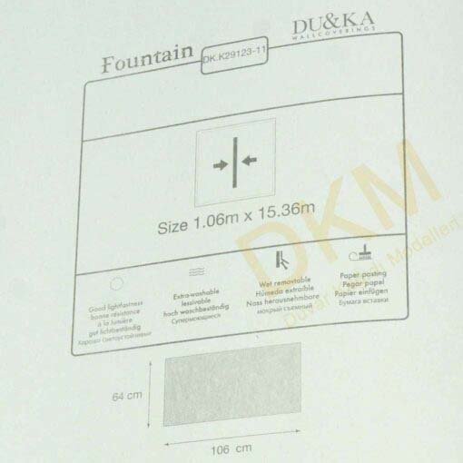Duka Ambiance Fountain dk.29123-11 Boyama Duvar Kağıdı 16m² - Görsel 3