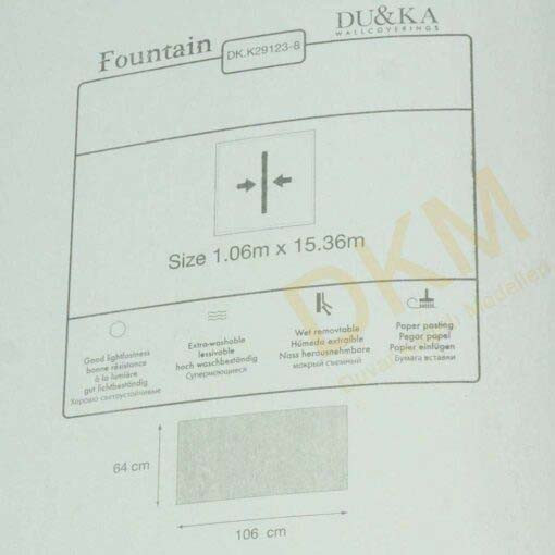 Duka Ambiance Fountain dk.29123-8 Boyama Duvar Kağıdı 16m² - Görsel 3